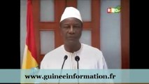 JT RTG DU 01.03.2012 Alpha Condé lance un appel au calme après de nouveaux affrontements à Conakry