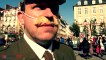 Carnaval de Rennes : l'allocution du maréchal Pétain en bas résille