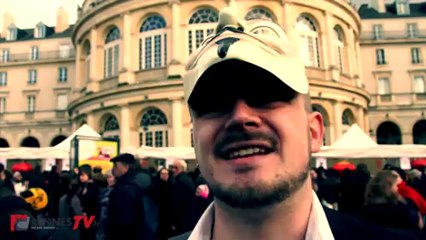 Les Anonymous manifestent à Rennes
