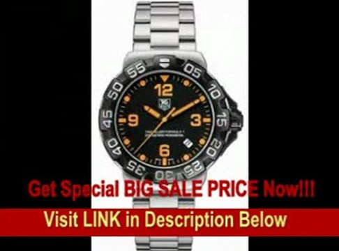 [BEST PRICE] Tag Heuer Formula 1 Black Dial Stainless Steel Mens Watch WAH1116BA0858