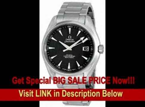 [SPECIAL DISCOUNT] Omega Men's 231.10.42.21.06.001 Seamaster Aqua Terra Chronometer Black Dial Watch