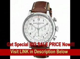 [REVIEW] Baume & Mercier Men's 10000 Capeland Silver Chronograph Dial Watch