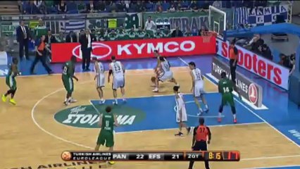 Panathinaikos 75-62 Anadolu Efes, gruppo E