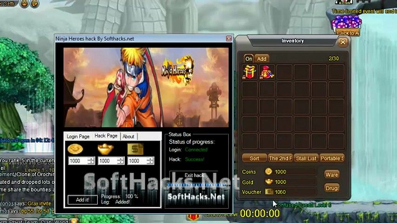 Ninja Heroes Hack cheat tool adder