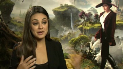 Mila Kunis on acting opposite a tennis ball