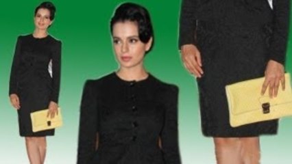 Kangana Ranaut style quotient at I love New Year launch