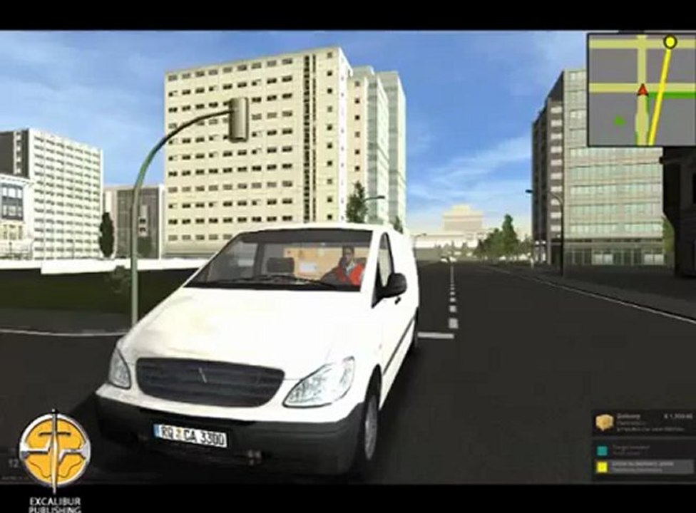 Delivery Truck Simulator Trailer