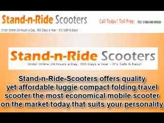 Quality Luggie Compact Folding Travel Scooter