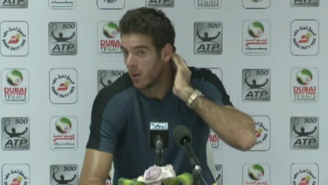 ATP Dubai: Del Potro przegrał z Djokovicem