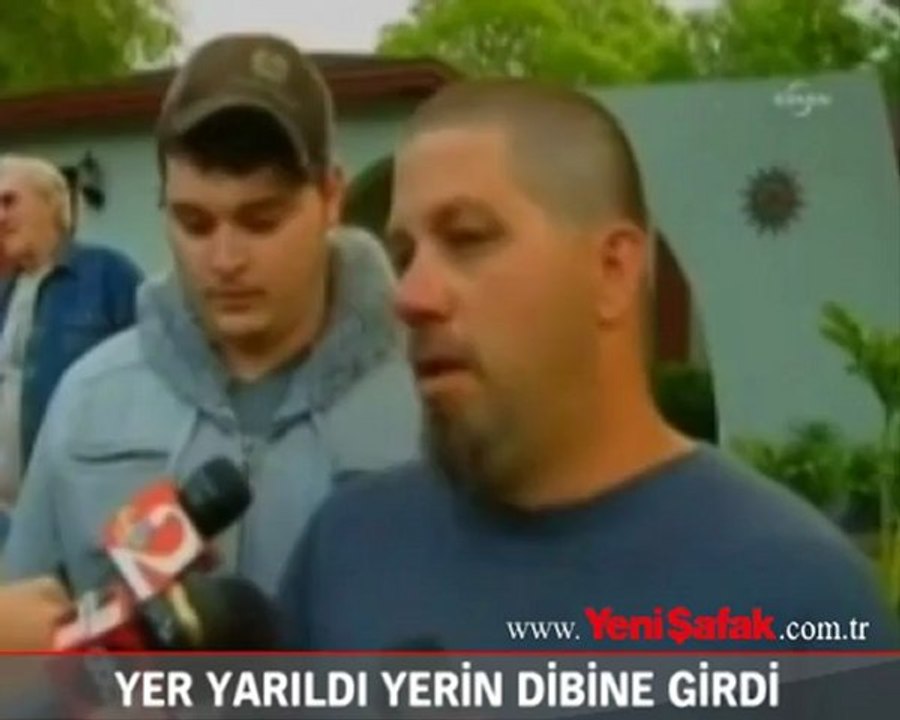 Yer yarıldı yerin dibine girdi!