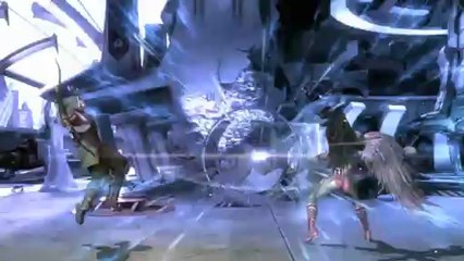 Injustice : Battle Arena Fight - Green Arrow vs. Hawkgirl