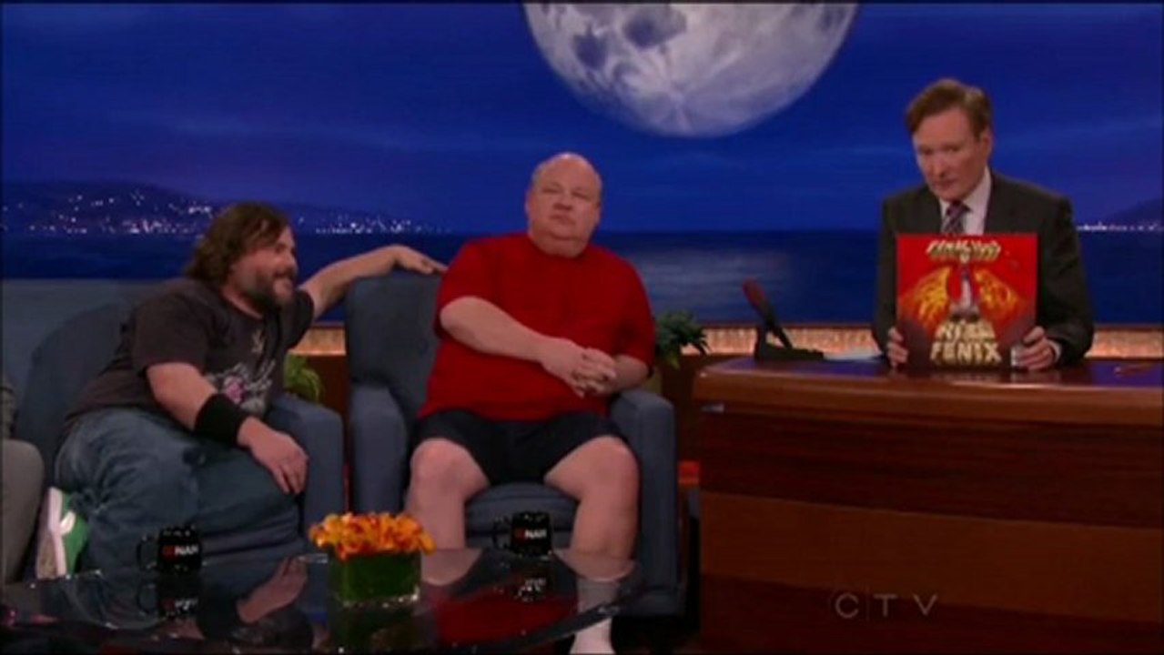 Tenacious interview on Conan 2/26/2013