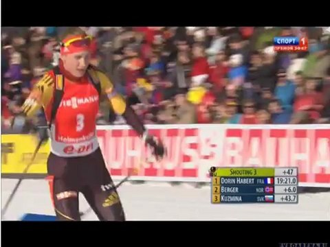Биатлон. Кубок мира. Осло (Норвегия). Гонка преследования. Женщины