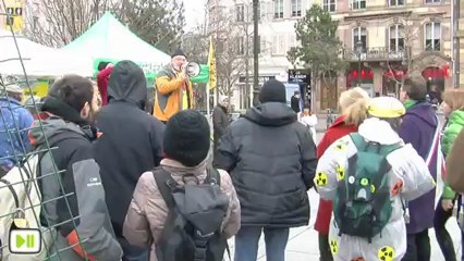Semaine d'action pour les anti-nucléaires à Strasbourg