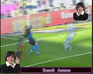 هدف الريال الاول في مرمى برشلونة بن زيمة تعليق الشوالي