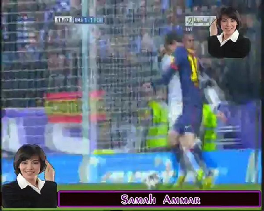 هدف التعادل برشلونة 1-1 ريال مدريد - ميسي& تعليق عصام الشوالي