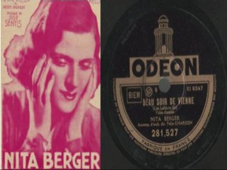 Lily Marlène Lili Marleen Nita Berger Beau soir de Vienne