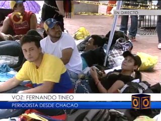 Aumenta número de estudiantes encadenados, cuando se cumplen 96 horas de protesta