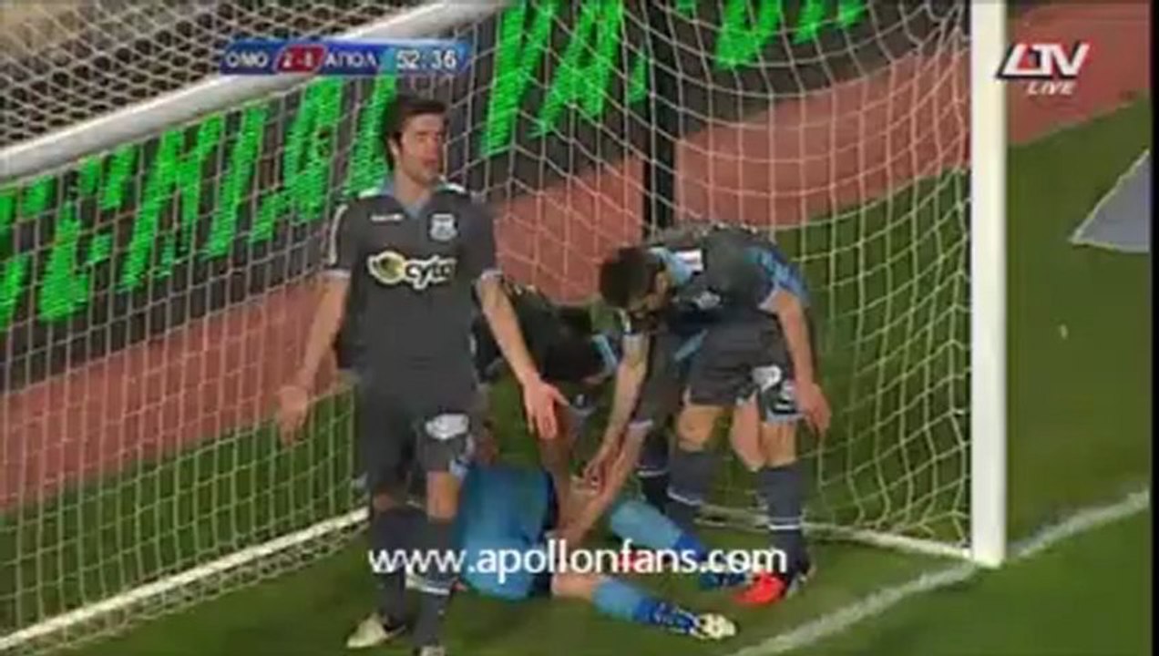 omonoia - Apollon 2-1 (02/03/2013) Ta goal