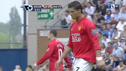 Cristiano Ronaldo Vs Wigan Away HD 720p - 07-08 (by xCR7Comps)