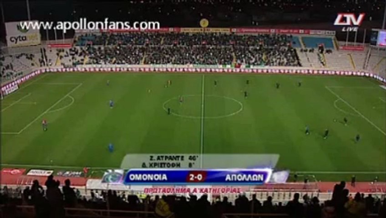 omonoia - Apollon (02/03/2013) Eisodos astinomias sti kerkida