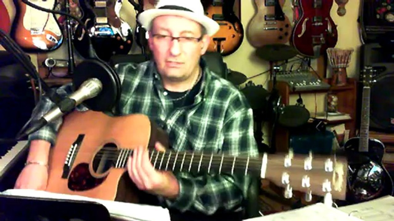 Comment jouer -Le lion est mort ce soir pow woo  debutant guitare demo