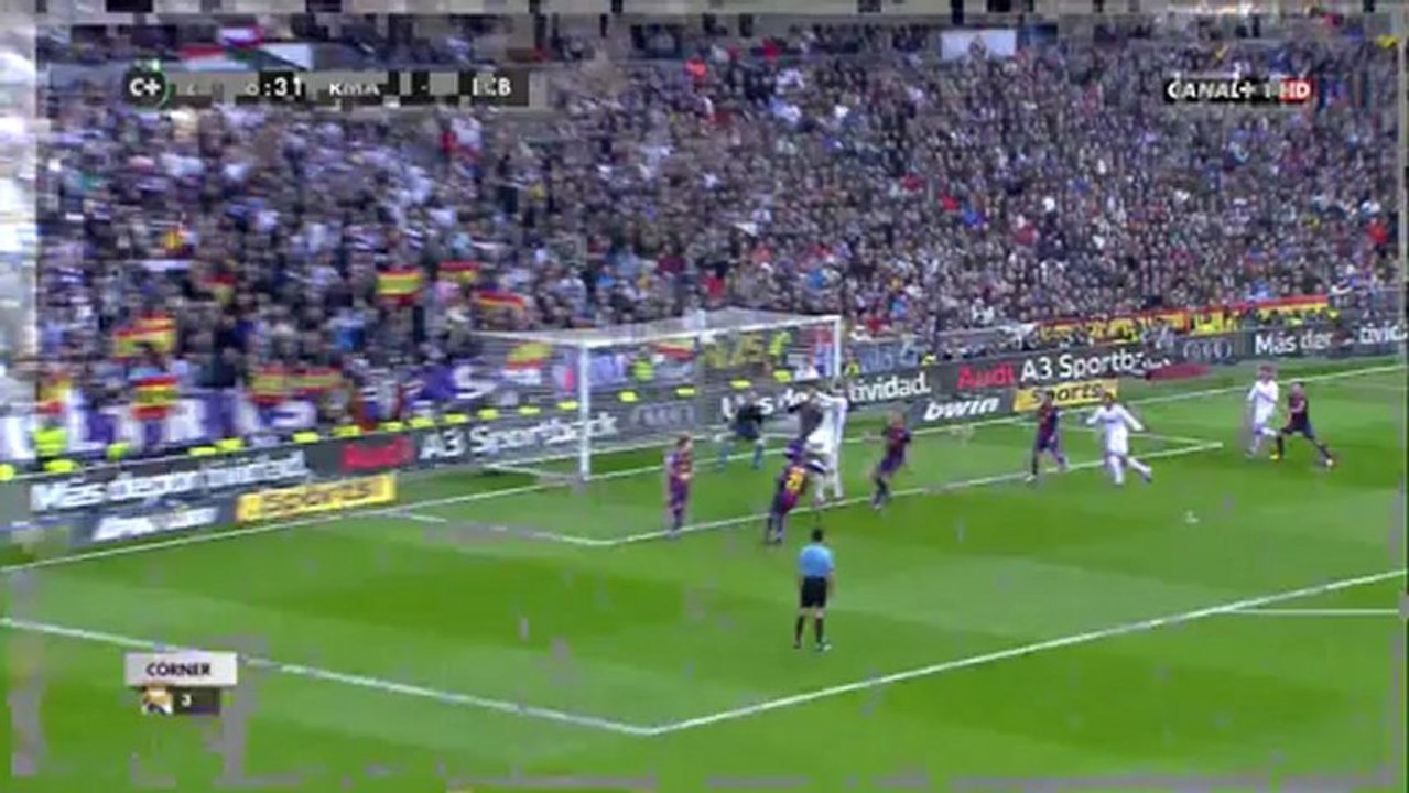 La Liga : Real Madrid CF vs FC Barcelona  2-1 HD 720p Spanish