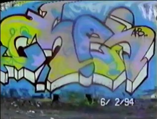 Minneapolis Wall Graffiti '93 - 94