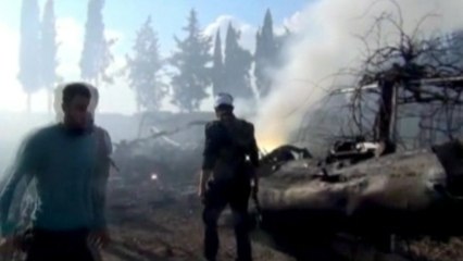 Rebels down second helicopter in a week near Aleppo.