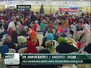 Meltem Tv Harun Kayacı Trabzon Konferansı 02,03,2013