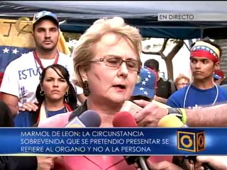 Mármol de León: No podemos seguir con un país al garete, con el Vicepresidente encargado