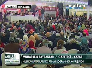 Meltem Tv Muharrem Bayraktar Trabzon Konferansı 02,03,2013
