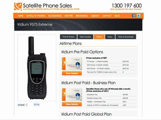 Can I Top Up My Iridium 9575 Satellite Phone Sim Card Online