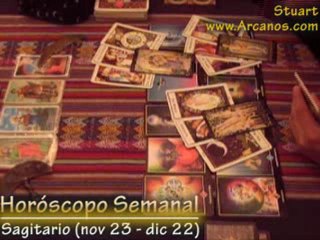 Horoscopo Sagitario 28 diciembre 2008 al 3 enero 2009 -Tarot