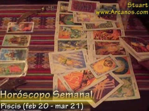 Horoscopo Piscis 21 al 27 de diciembre 2008 - Tarot