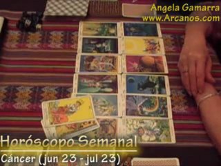 Horoscopo Cancer del 23 al 29 de noviembre 2008 - Tarot