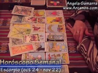 Horoscopo Escorpio del 9 al 15 de noviembre 2008 - Tarot