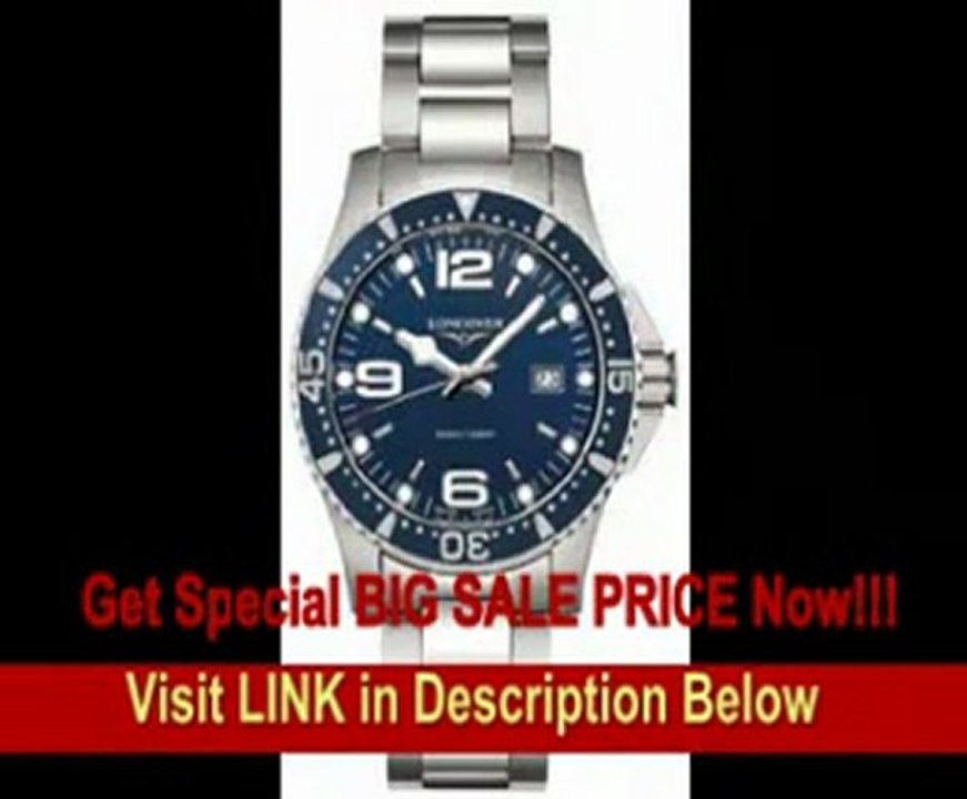 [FOR SALE] Longines HydroConquest Blue Dial Stainless Steel Mens Watch L3.640.4.96.6