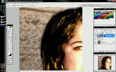 How to change your colour hair with photoshop