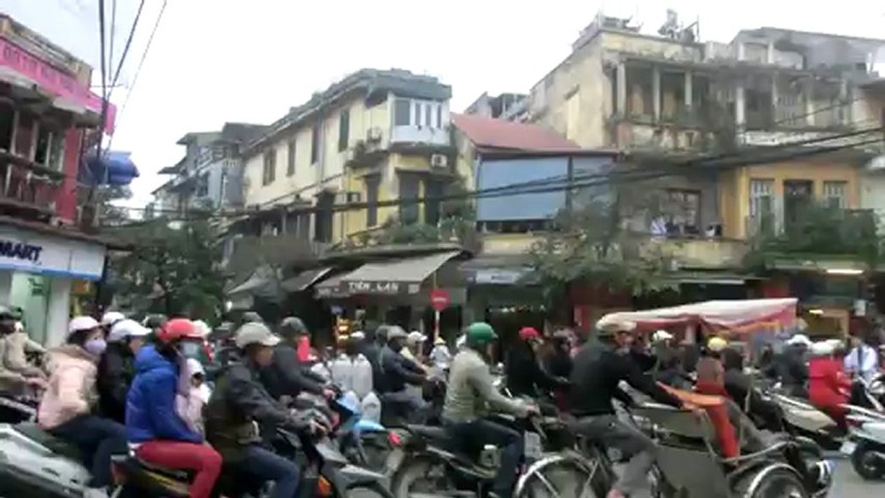 video circulation dans Hanoi