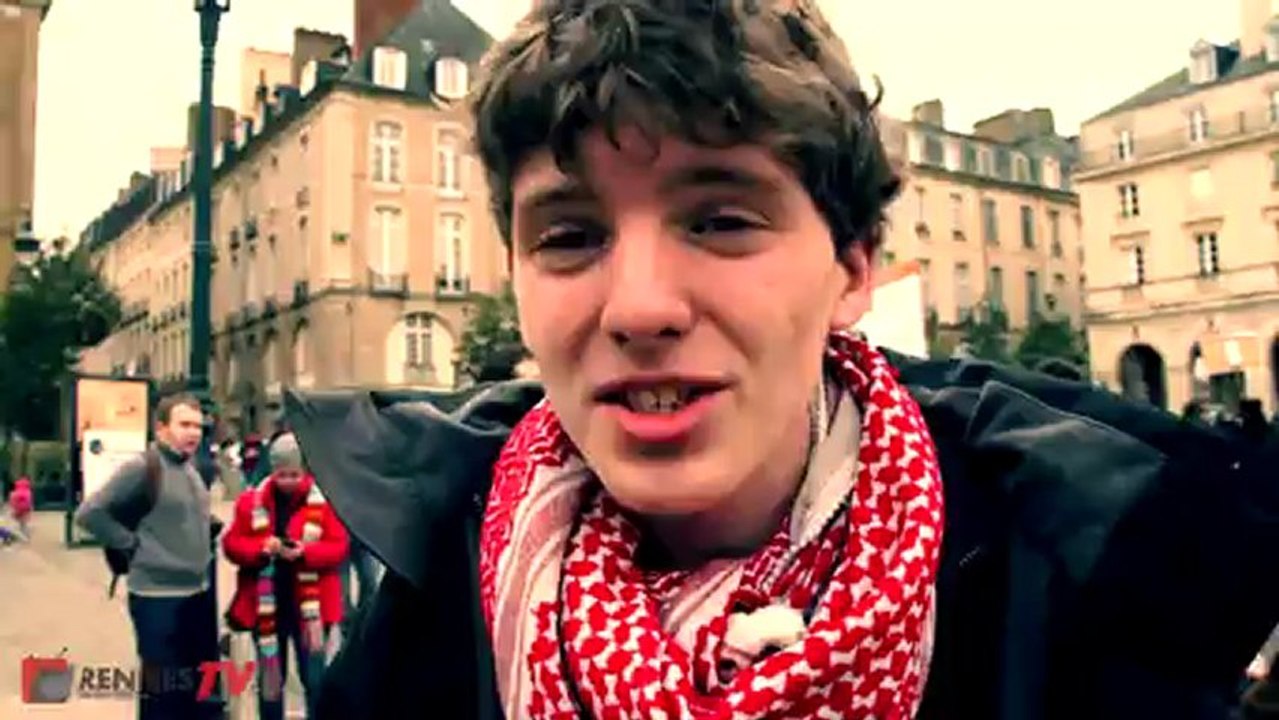 Anonymous : les Jeunes-Ecologistes s'invitent dans la manif Anti-ACTA