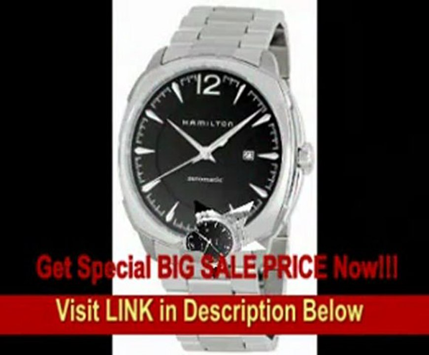 [BEST PRICE] Hamilton Men's H36515135 Cushion Black Dial Watch