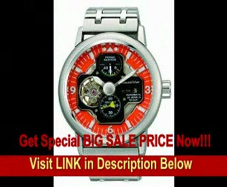 [BEST PRICE] Orient Men's YFH04001M Star Retro-Future Orange Automatic Watch
