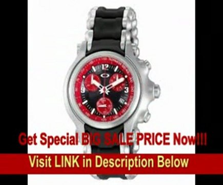 [BEST BUY] Oakley Men's 10-247 Holeshot Stainless Steel Bracelet Edition Chronograph Watch