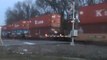 Norfolk Southern intermodal train southeast through Mableton Ga.