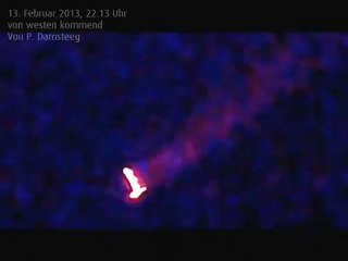 ufo et  Météore ?allemagne13.02.2013