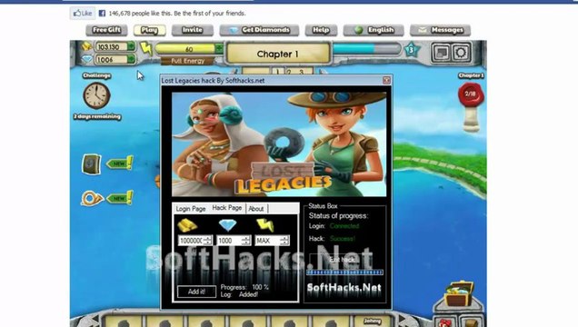 Lost Legacies Hack cheat tool adder