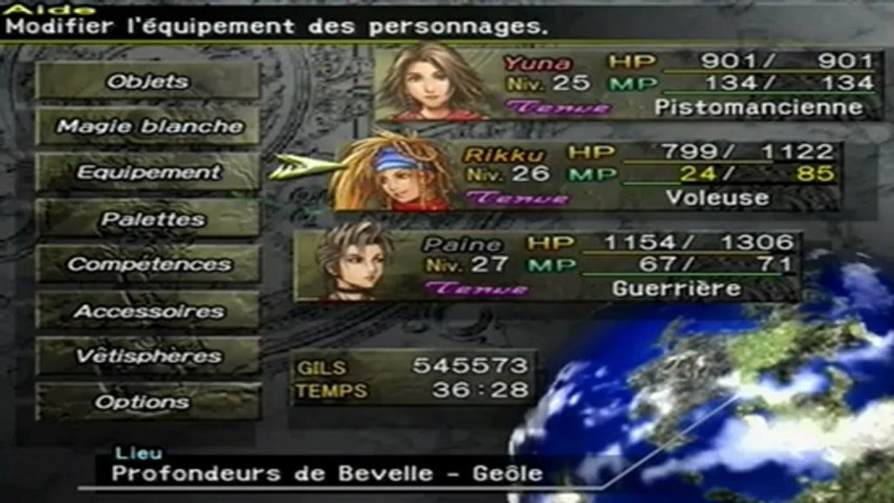 Final Fantasy X-2 38: Chevalier noir et Accessoires bourrin
