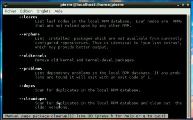 Tuto Gestionnaire de paquet YUM