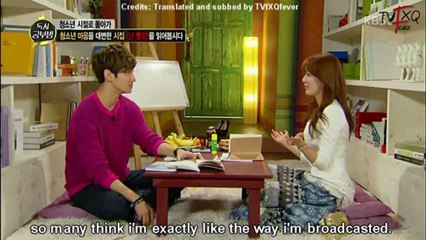 [Eng Subs] 130226 Moonlight Prince Changmin Cut: "Don't get caught by your company"